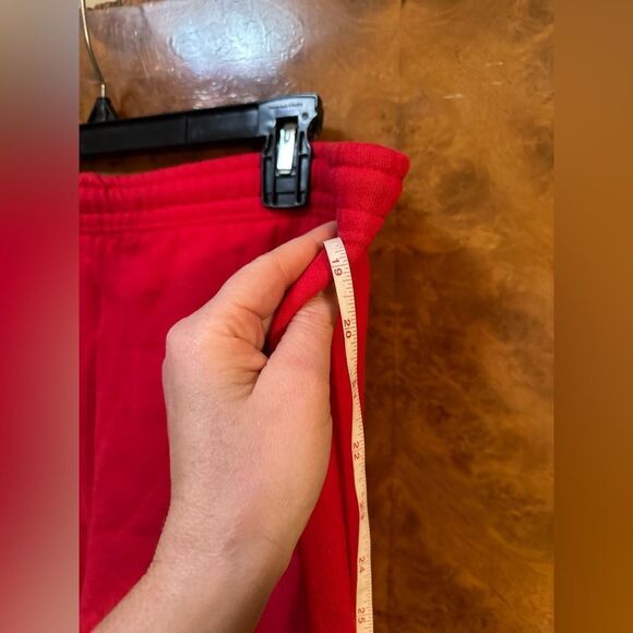 Retro Vibrant Red Sweatpants - Picture 4 of 6